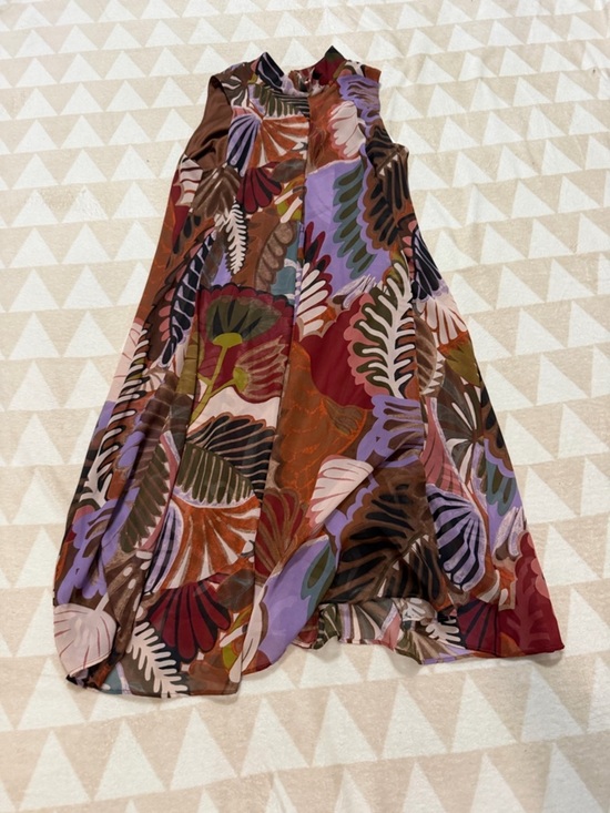 Signature by Robbie Bee Dresses & Skirts - Robbie Bee Womens Sleeveless Leaf Shift Dress